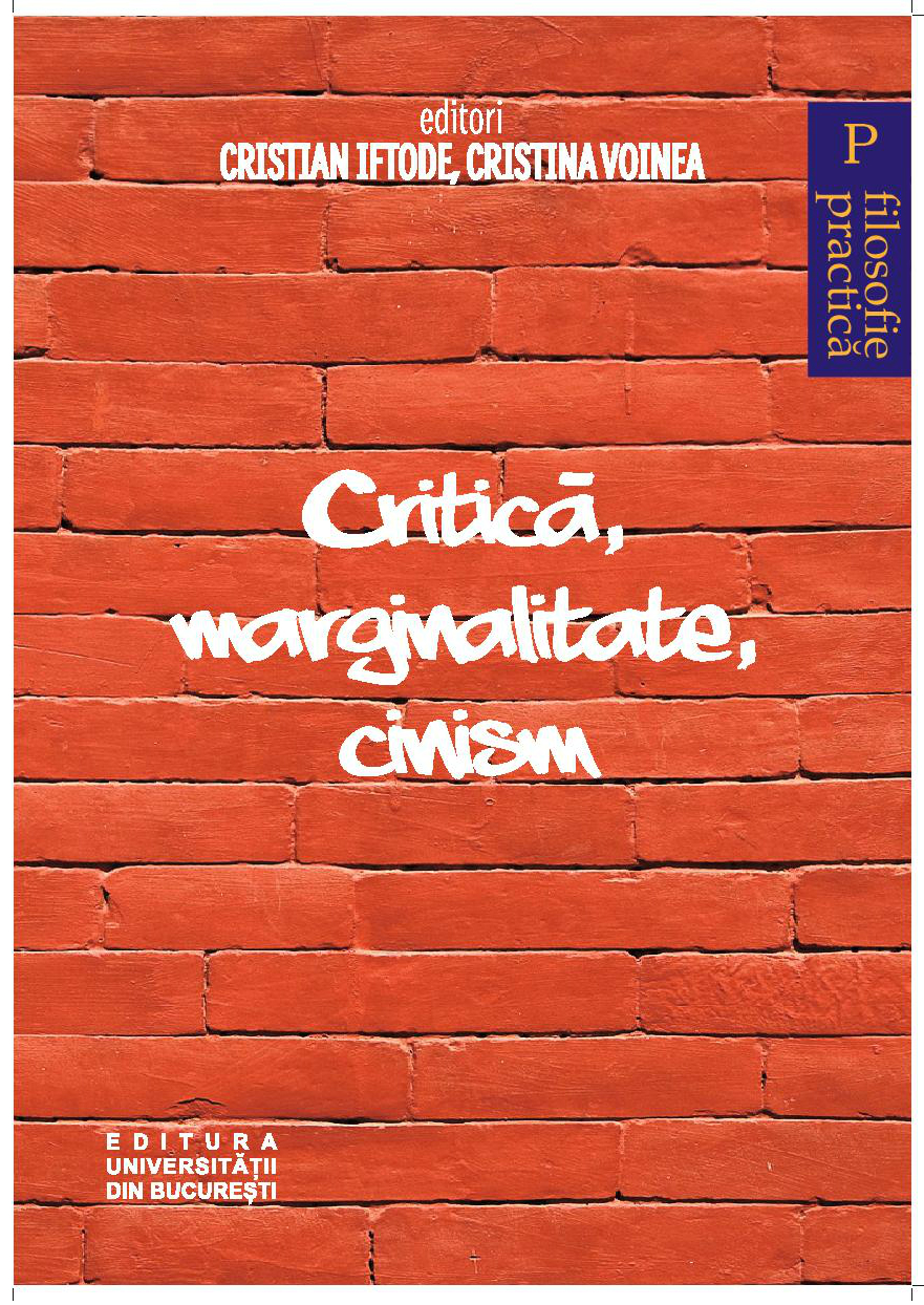 Volum colectiv Critică, marginalitate, cinism