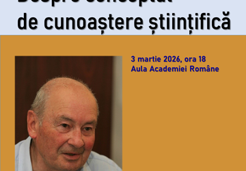 Ora de Ştiinţă la Academia Română cu prof. Mircea Flonta