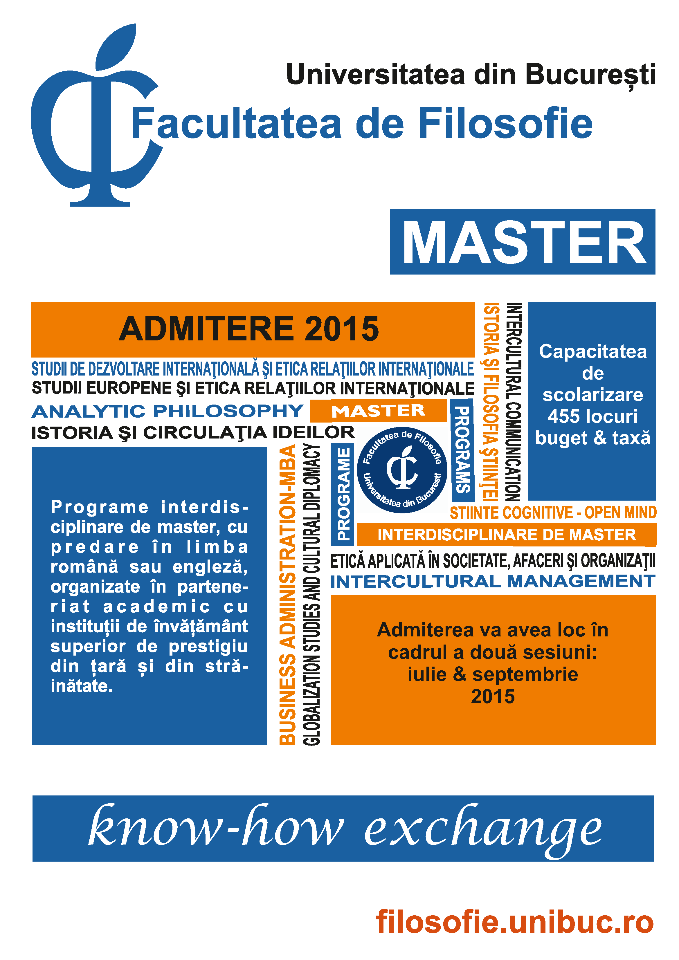 Master – septembrie 2015