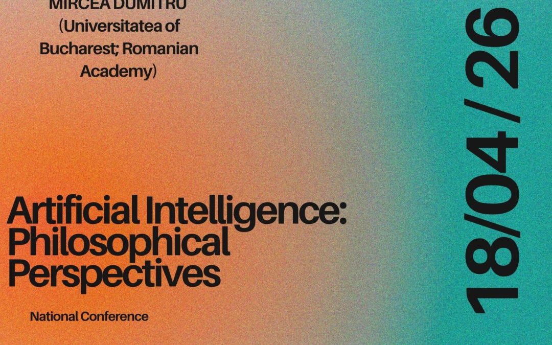 National Conference “Artificial Intelligence: Philosophical Perspectives”: April 18, 2026