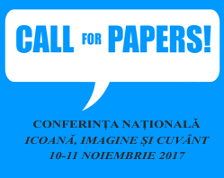 CFP: Conferinta Nationala ICOANA, IMAGINE SI CUVANT, 10-11 noiembrie 2017