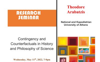 Seminar cercetare DFT ‘Contingency and Counterfactuals in History and Philosophy of Science’
