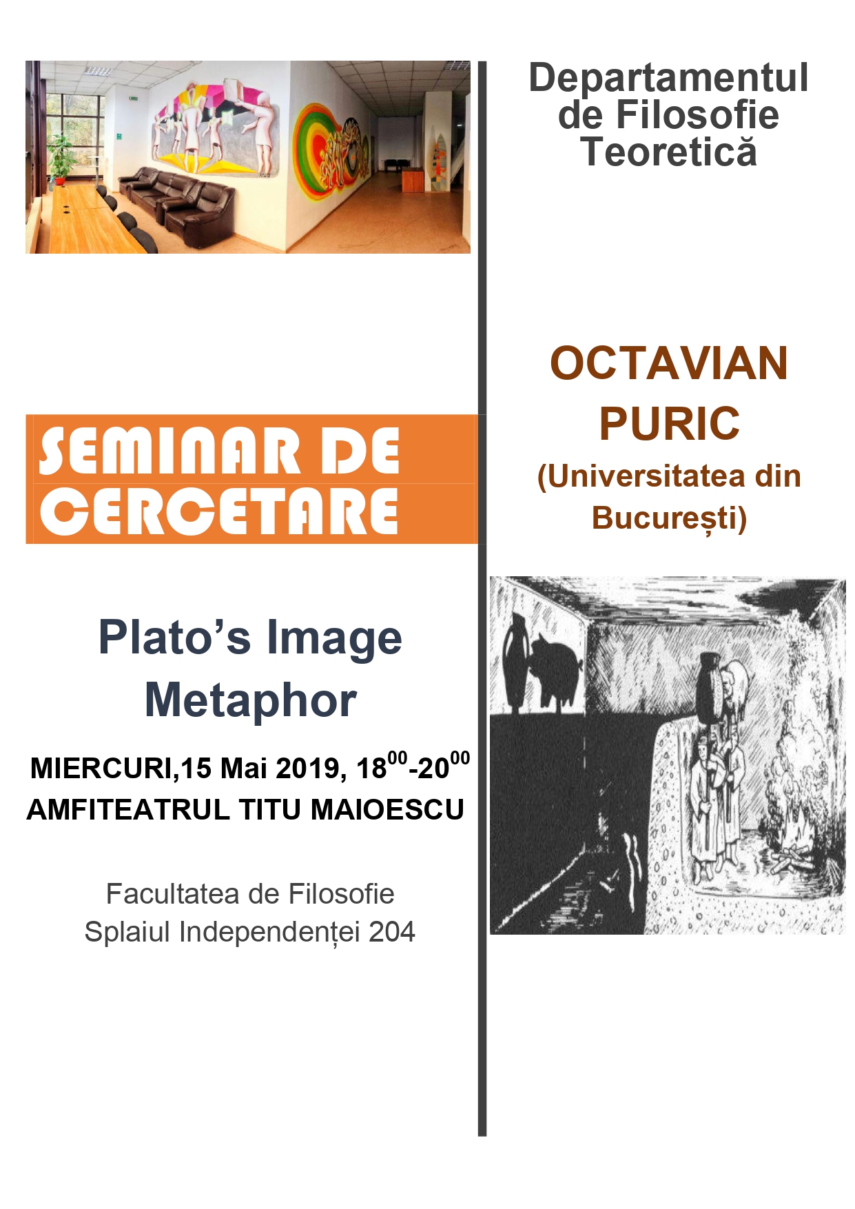 Seminar de cercetare DFT „Plato’s Image Metaphor”
