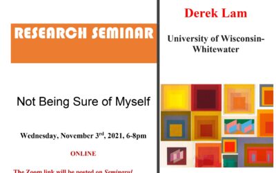 Seminar cercetare DFT ‘Not Being Sure of Myself’