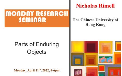 Seminar cercetare DFT ‘Parts of Enduring Objects’