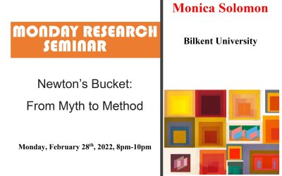 Seminar cercetare DFT ‘Newton’s Bucket: From Myth to Method’