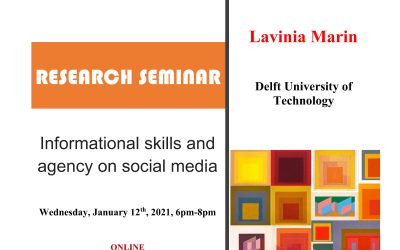 Seminar cercetare DFT ‘Informational skills and agency on social media’