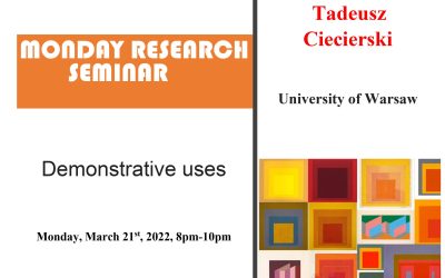 Seminar cercetare DFT ”Demonstrative uses’