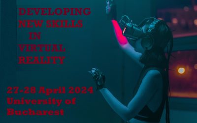 Conferința “Developing new skills in VR”, 27-28 aprilie 2024