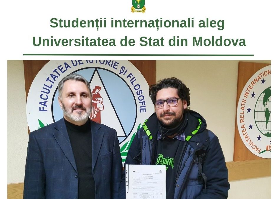 ANDREI ROȘCA, MASTERAND ICIF: EXPERIENȚA UNEI MOBILITĂȚI ERASMUS LA UNIVERSITATEA DE STAT DIN MOLDOVA