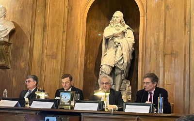 Discursul Acad. Mircea Dumitru despre „Adevăr, știință și democrație” susținut la Academia Franceză