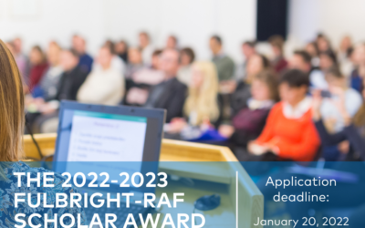 FULBRIGHT ROMANIA: bursele Fulbright-RAF Visiting Scholar pentru profesorii si cercetatorii romani – 2022-2023