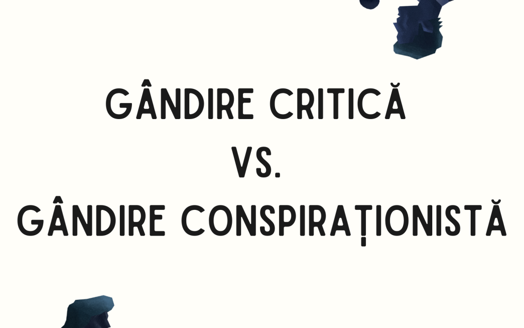 Conferința „Gândire critica vs gândire conspiraționistă”: 06 martie 2025