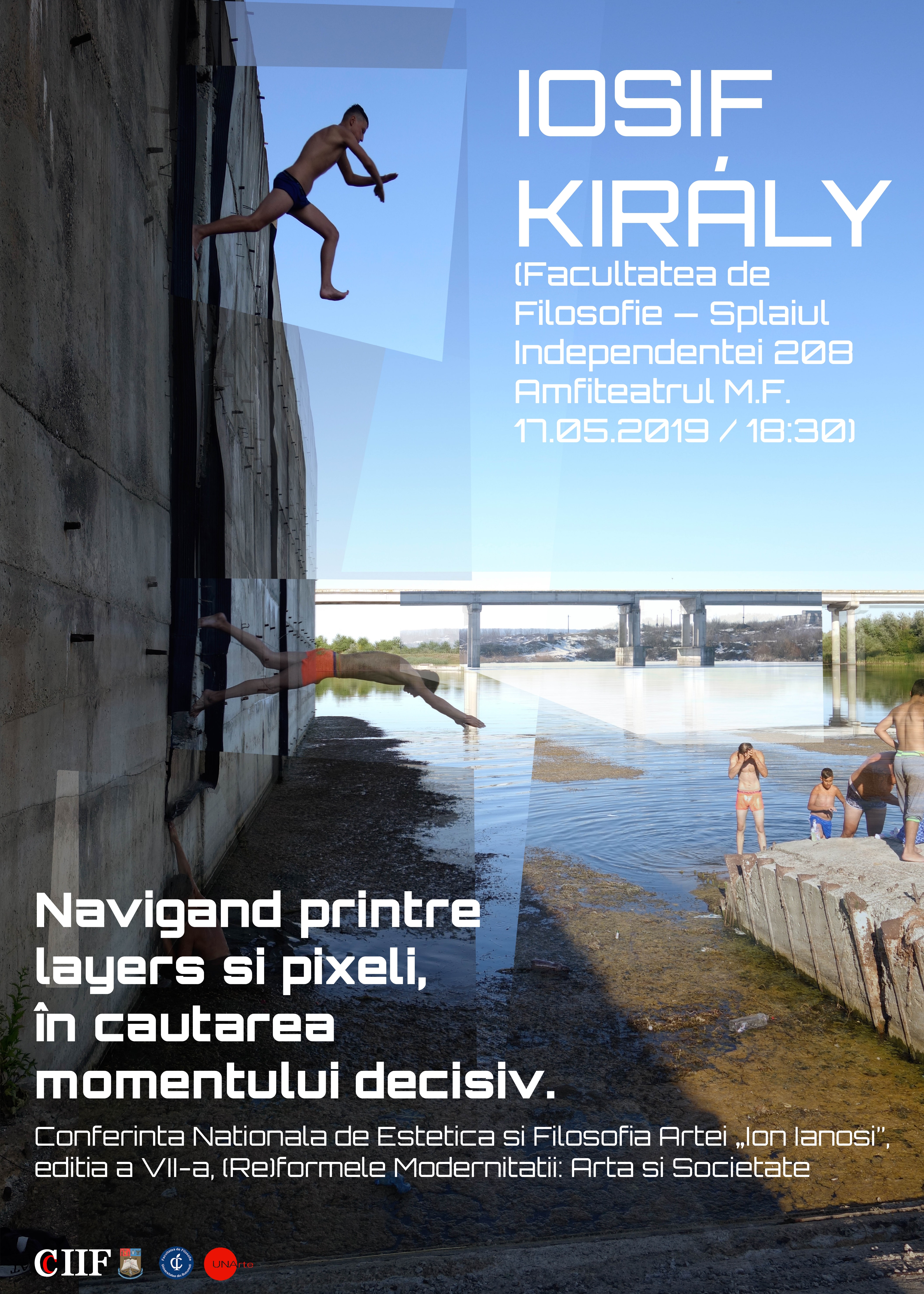 „Navigand printre layers si pixeli, în căutarea momentului decisiv” – prelegere susținută de profesorul și artistul Iosif KIRALY