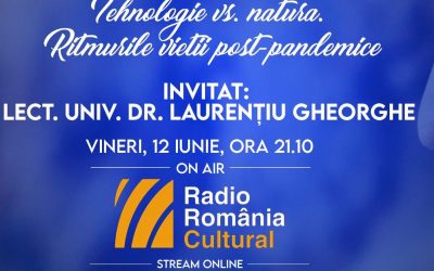Izvoare de filosofie – 12 iunie 2020: Tehnologie vs. natură. Ritmurile vieții post-pandemice