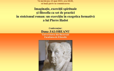 Conf. univ. dr. Dana JALOBEANU invitată la Societatea de Studii Clasice