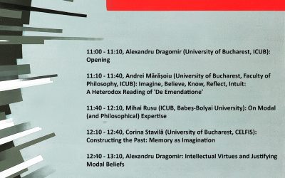 „Imagination and Modal Knowledge”, hybrid workshop – 8.11.2025
