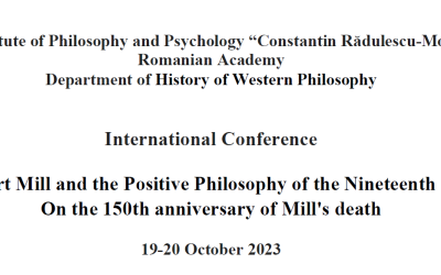 International Conference „John Stuart Mill and the Positive Philosophy of the Nineteenth Century – Programme”, 19-20.10.2023