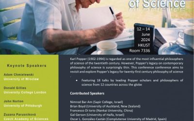 Colegul nostru, prof. univ. dr. Constantin Stoenescu, susține o prezentare la Karl Popper and 21st Century Philosophy of Science Conference (HK, 2024)