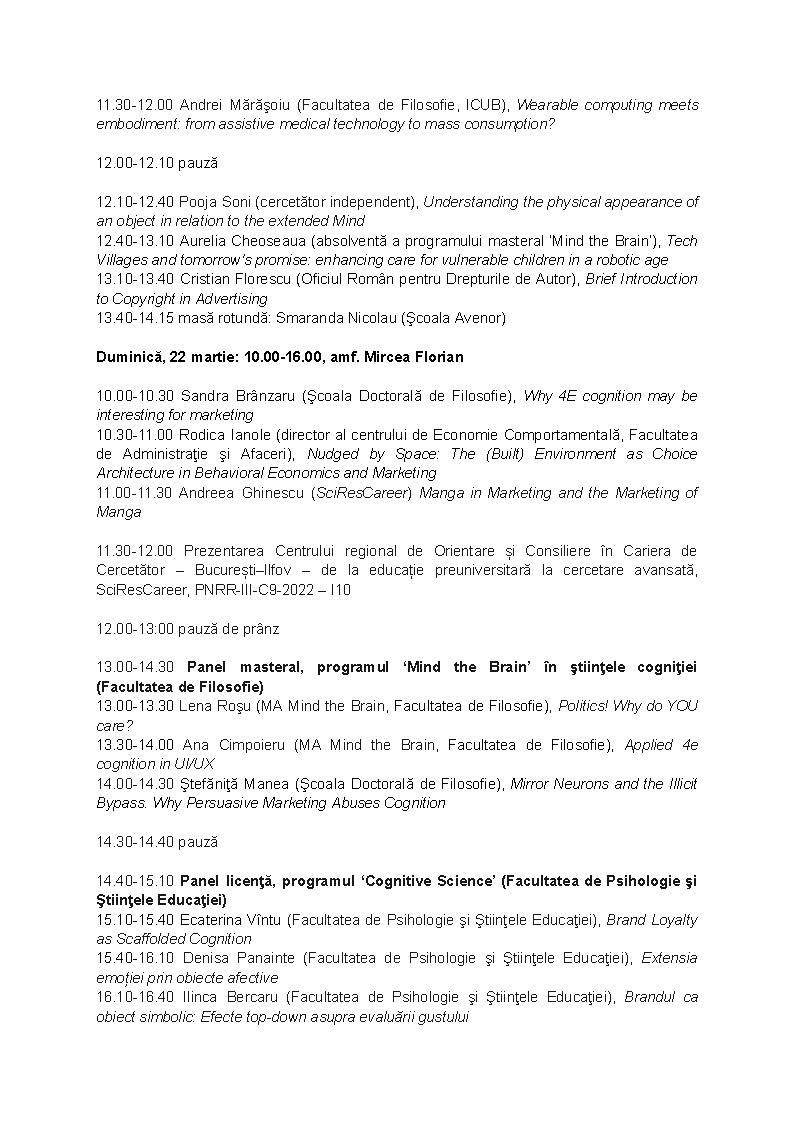 Program '4E cognition & marketing' martie 2026_Page_2