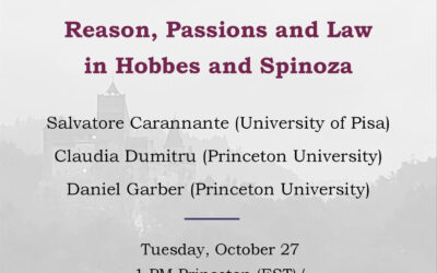Reason, Passion and Law in Hobbes and Spinoza