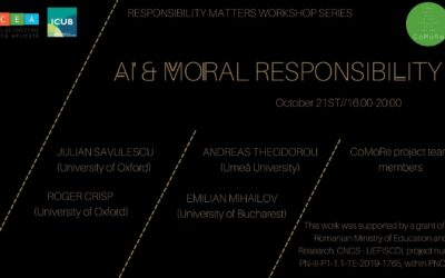 CCEA – Responsibility Matters Workshop: AI & Moral Responsibility