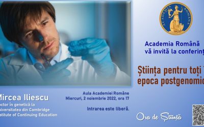 Conferința „Știința pentru toți în epoca postgenomică”