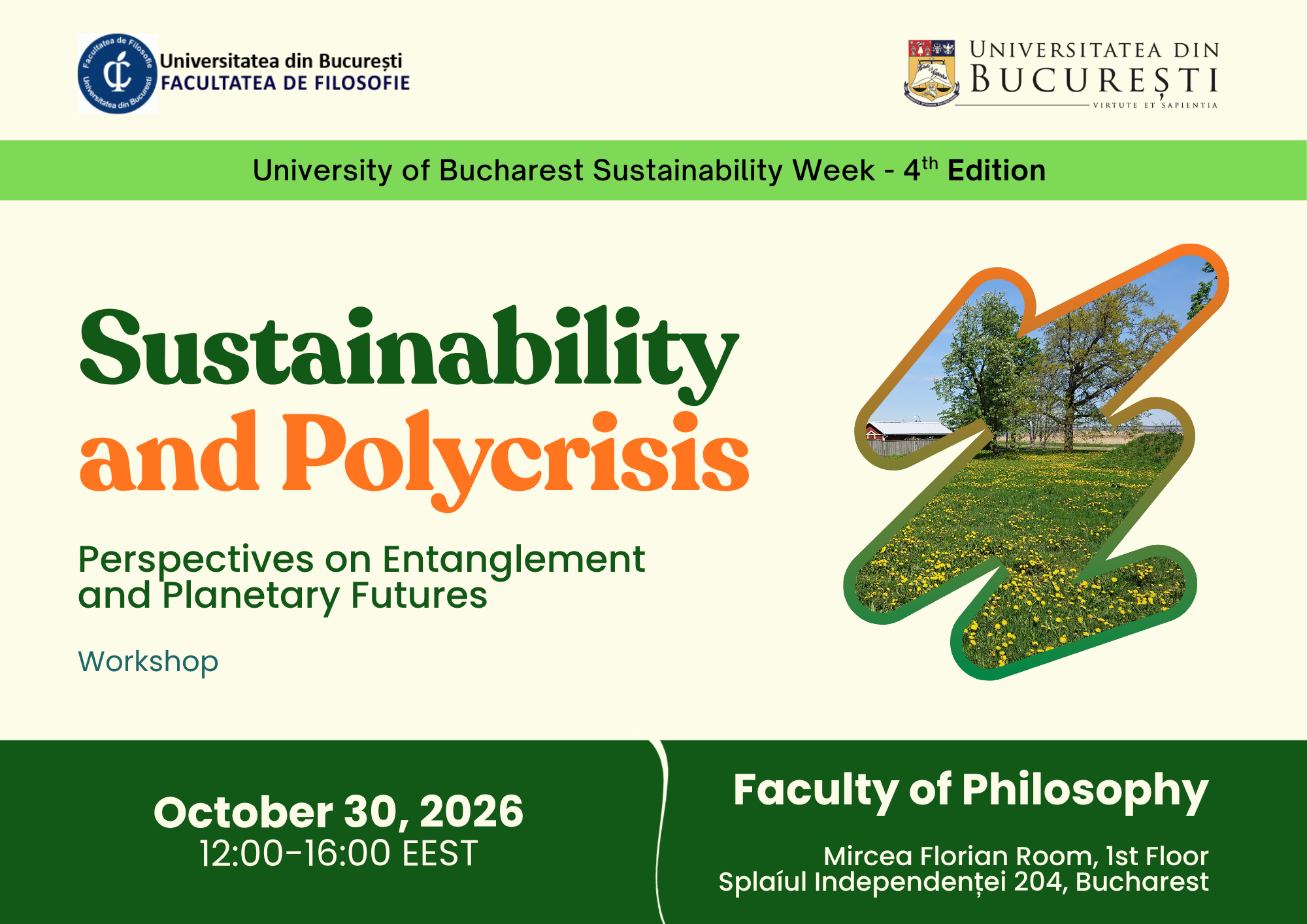 Sustainability Week Poster