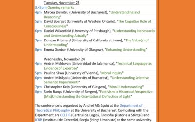 Conferinţa virtuală “Understanding II”