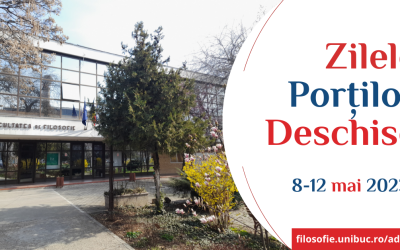 Zilele Porților Deschise și Banchetul Filosofic la facultate, 8-12 mai 2023