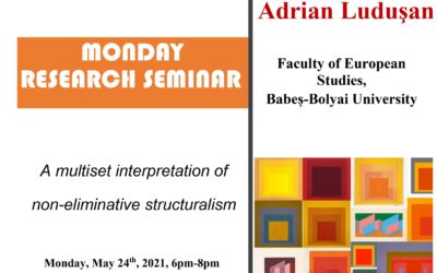 Seminar cercetare DFT ‘A multiset interpretation of non-eliminative structuralism’