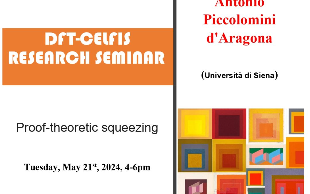 Seminar cercetare DFT „Proof-theoretic squeezing”