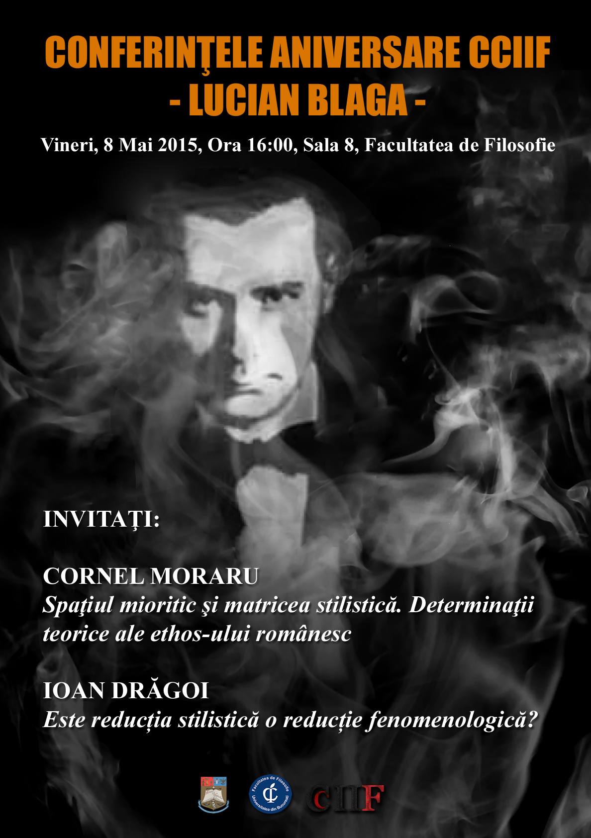 CCIIF: Conferintele aniversare CCIIF – Lucian Blaga