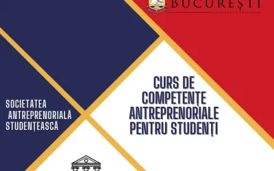 „Învață să gândești și să acționezi ca un antreprenor” – cursuri de competențe antreprenoriale pentru studenții Universității din București