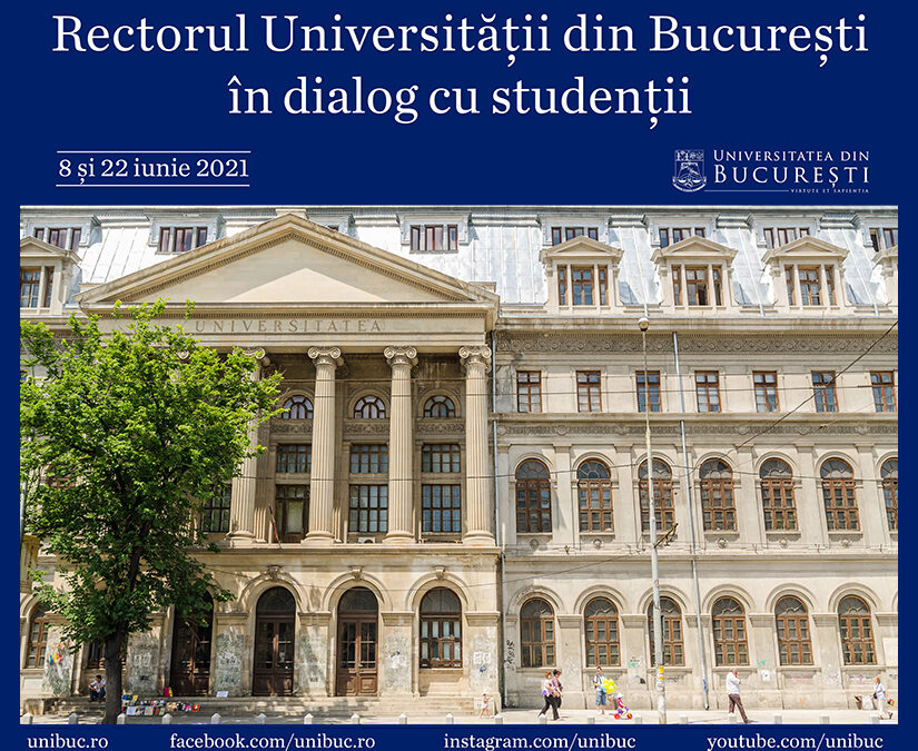 Studenții UB, provocați la dialog de rectorul Marian Preda