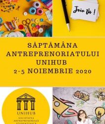 Săptămâna antreprenoriatului în UB – 2-5 noiembrie 2020